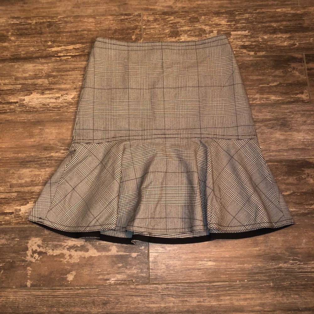 Any Taylor Houndstooth Skirt